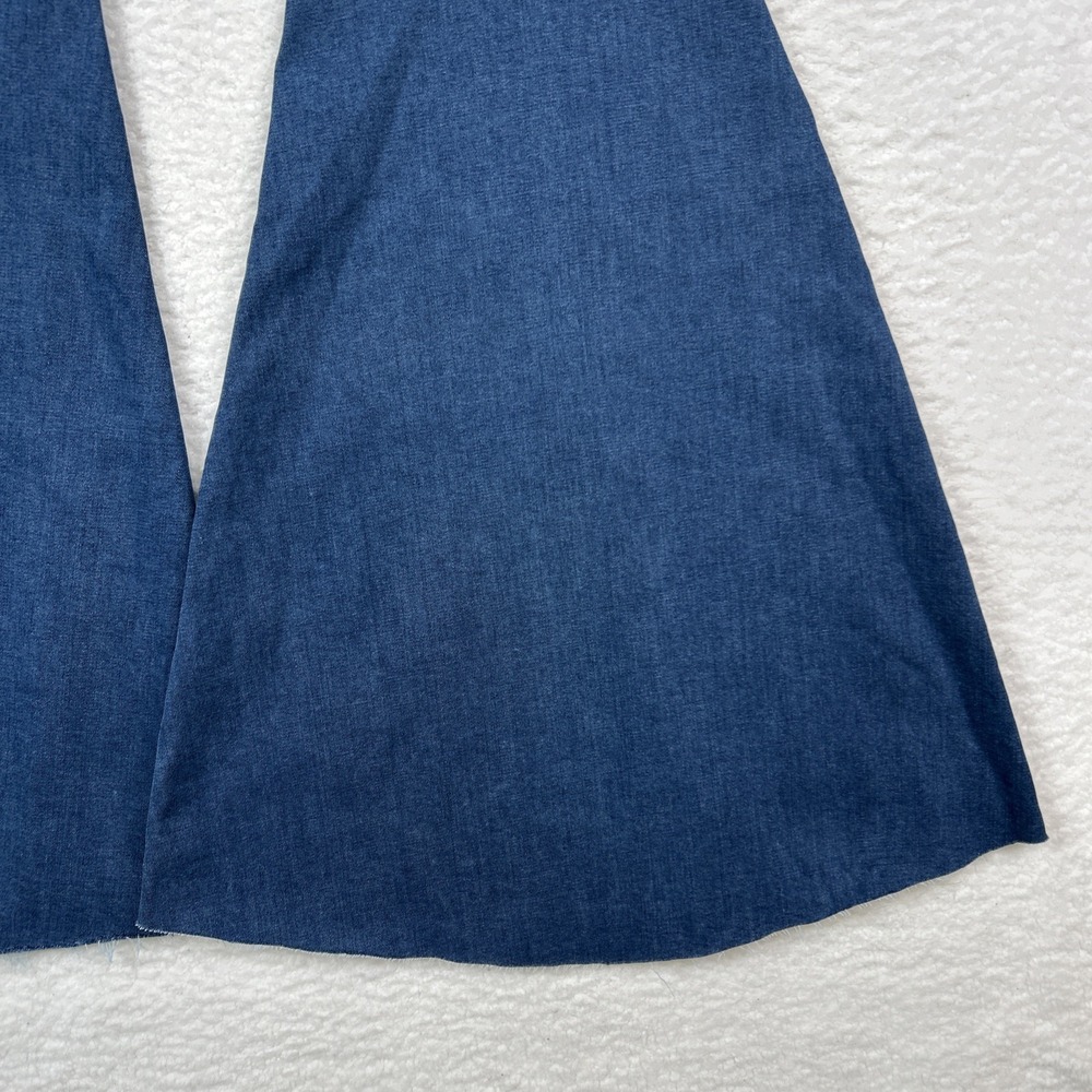 FREE PEOPLE WOMEN'S MID WASH HIGH RISE JUST FLOAT ON FLARE JEANS STRETCH 27R - Picture 8 of 15
